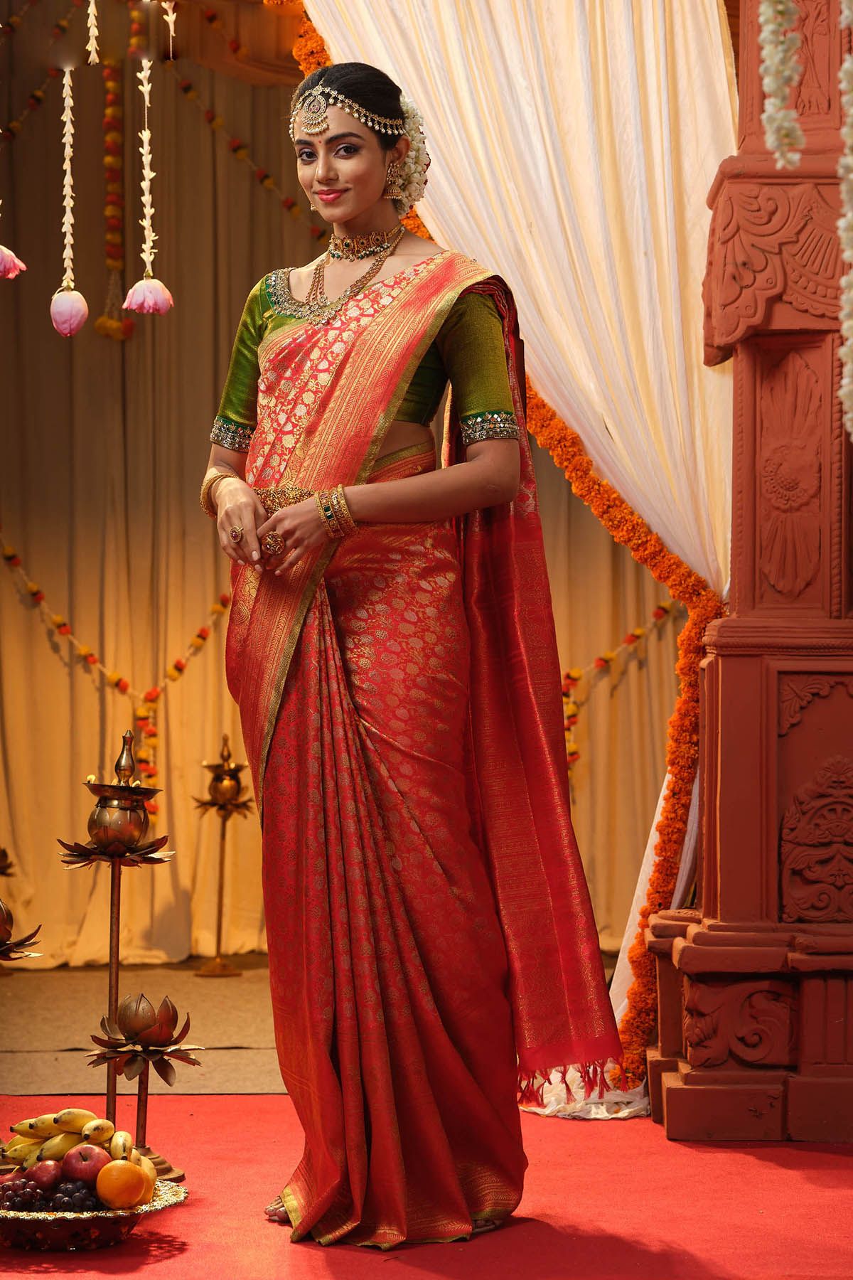 Wedding sarees online | Wedding Dress for Women | Bridal Sarees | Rangoli